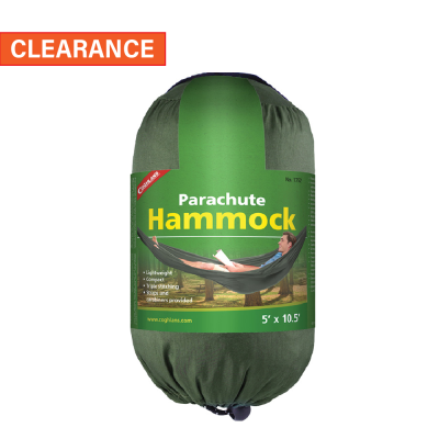 Coghlan's Single Parachute Hammock in Green