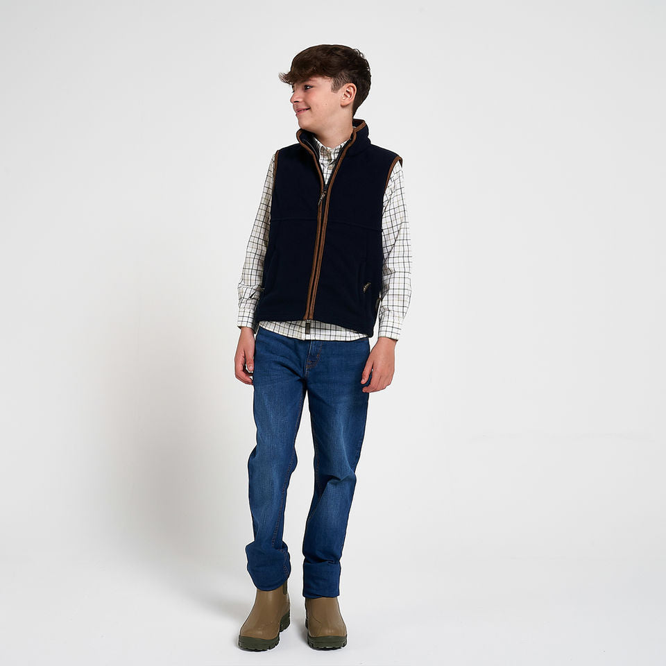 Jack Pyke Junior Countryman Gilet - Navy