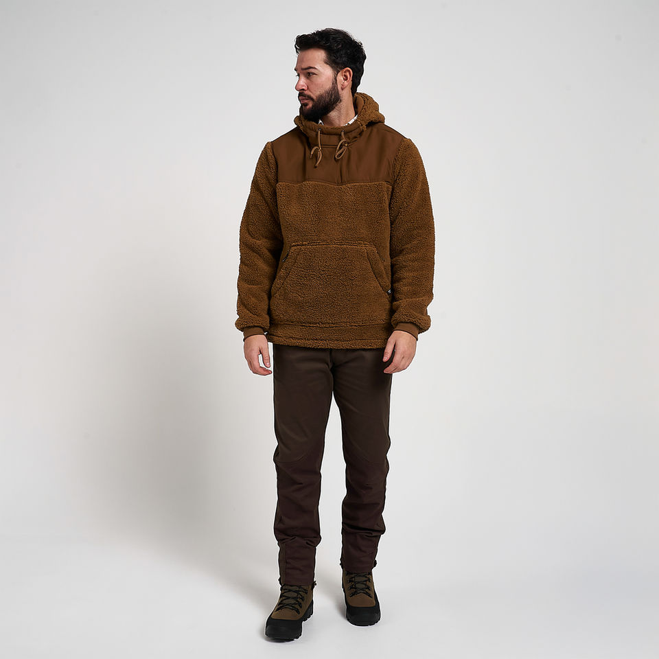 Jack Pyke Sherpa Fleece Hoodie Gen 2 - Camel