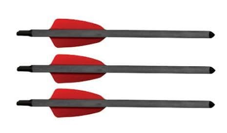 EK Archery 15" Cobra R9 Carbon Crossbow Bolts - 10pk