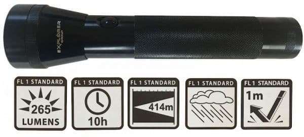 Explorer Group EXPL2D 265 Lumen Torch