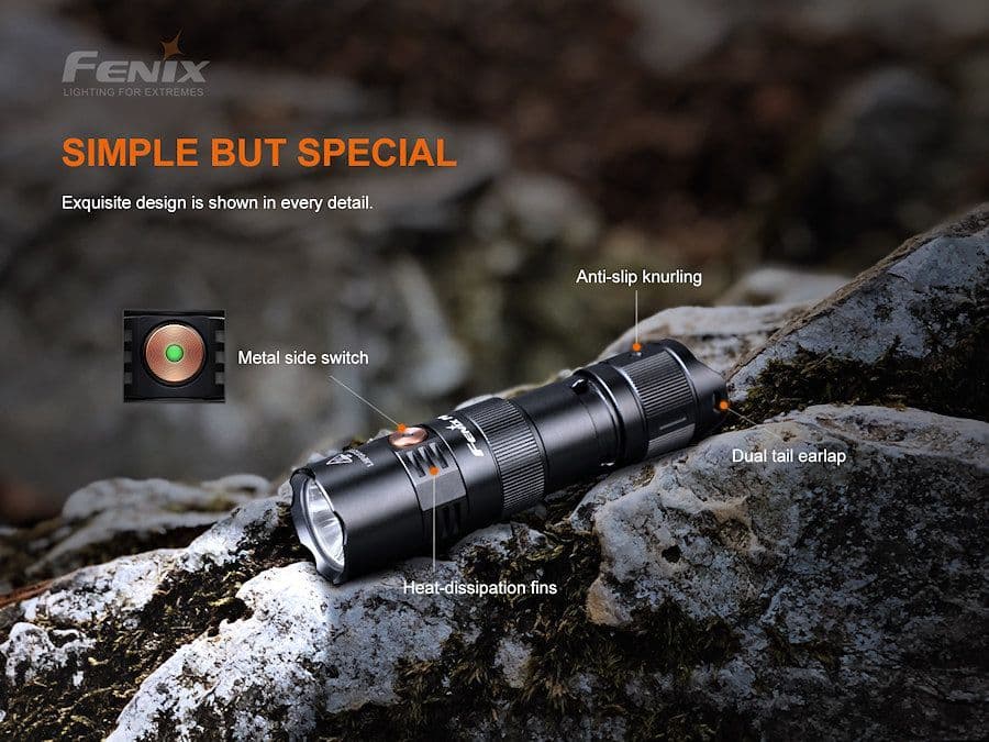 Fenix PD25R 800 Lumen Rechargeable Torch