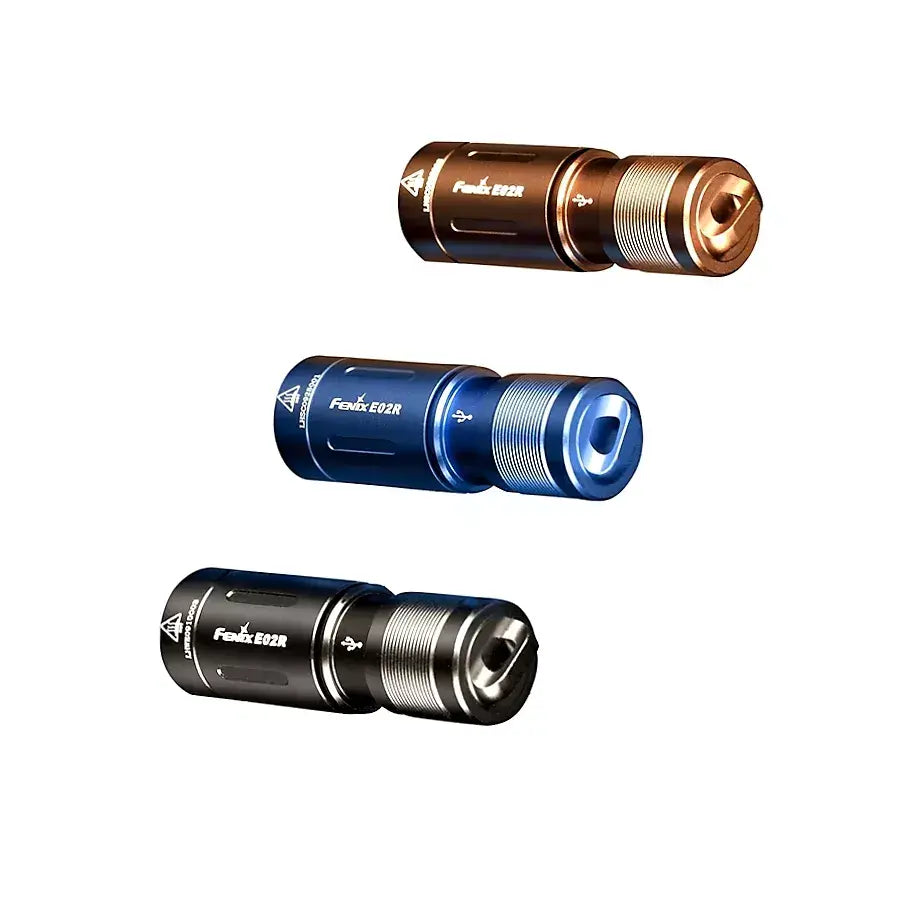 Fenix Torches E02R 200 Lumen Keychain Torch