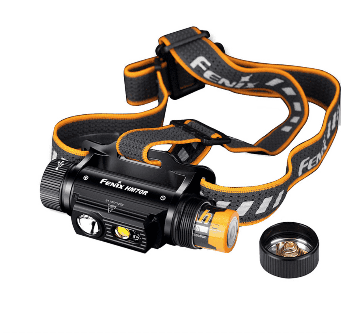 Fenix Torches HM70R 1600 Lumen Headlamp - Black