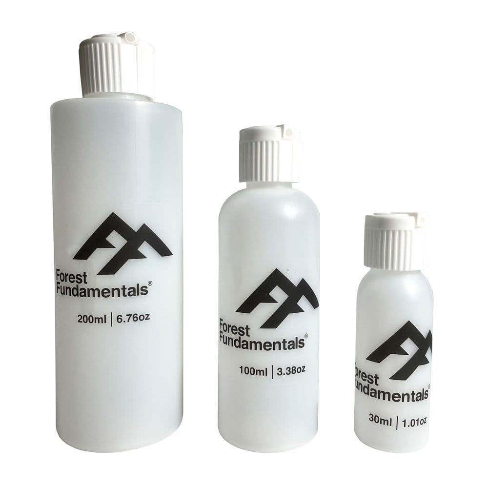 Forest Fundamentals Alcohol Fuel Bottles Methylated Spirit Bottles - Leak Proof & Easy Pouring