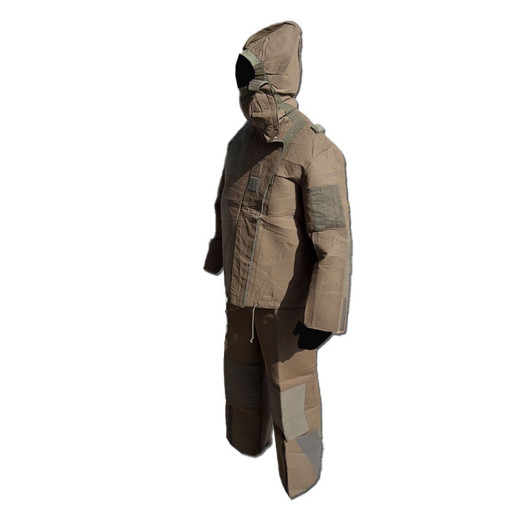 French Military Brown NBC Protective Suit - Trousers & Jacket