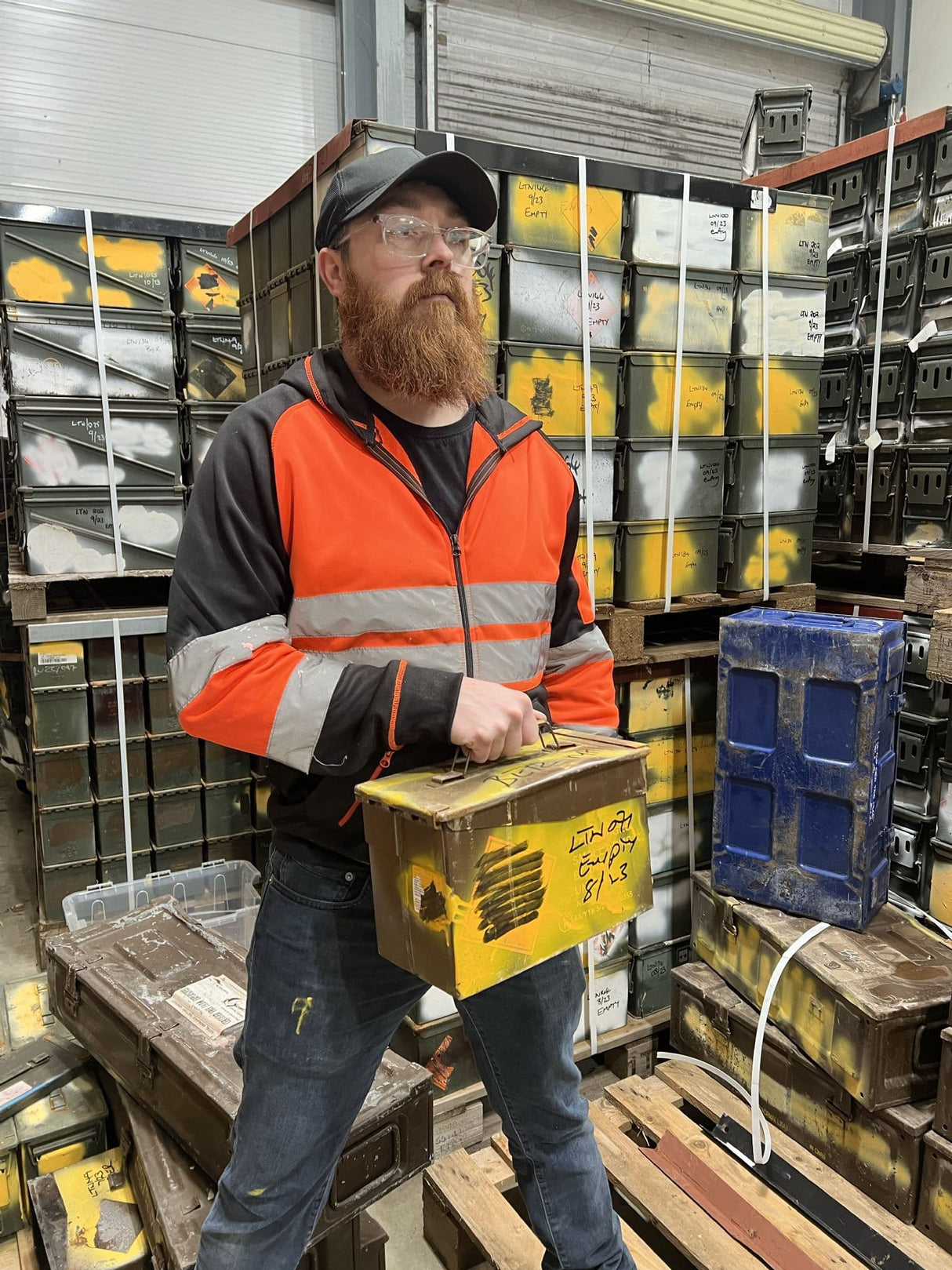 Genuine Ex Military H83 50 Cal Ammo Box