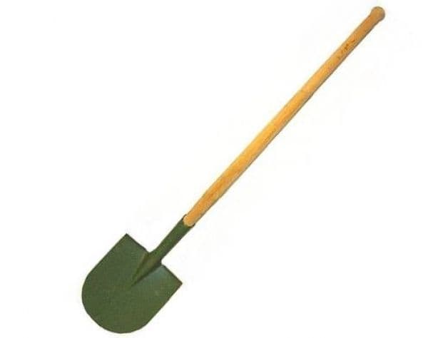 German Military Long Handled Pioneer Shovel