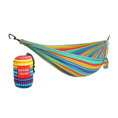 Grand Trunk Tech Double Printed Camping Hammock in Cabo Blue