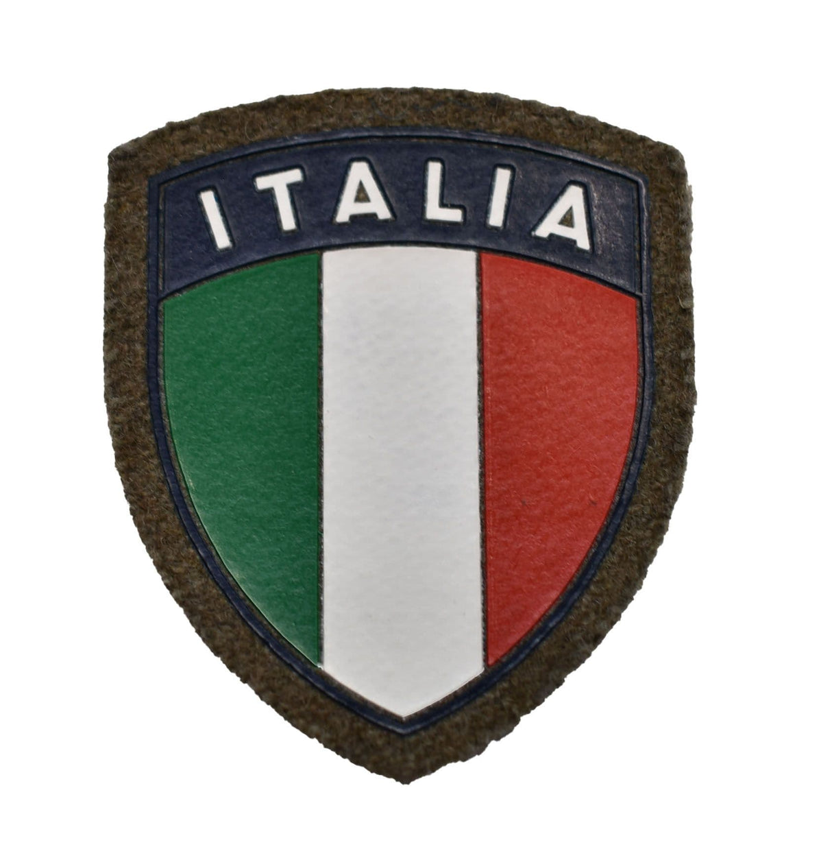 Italian Military Original Italia Flag Shield Patch