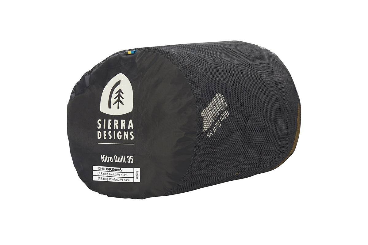 Sierra Designs Nitro Quilt 800F 35 Sleeping Bag