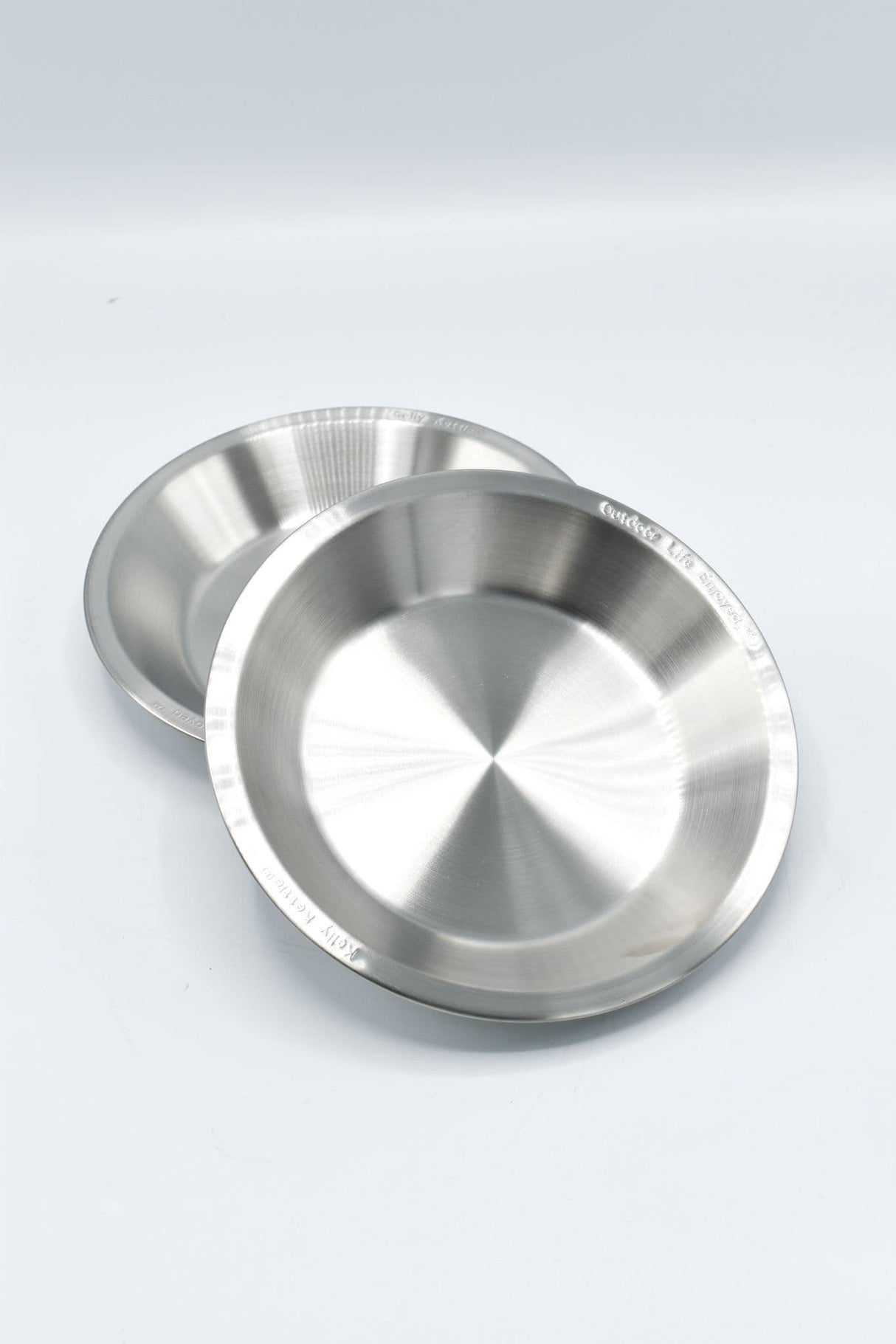 Kelly Kettle Camping Stainless Steel Plates x 2