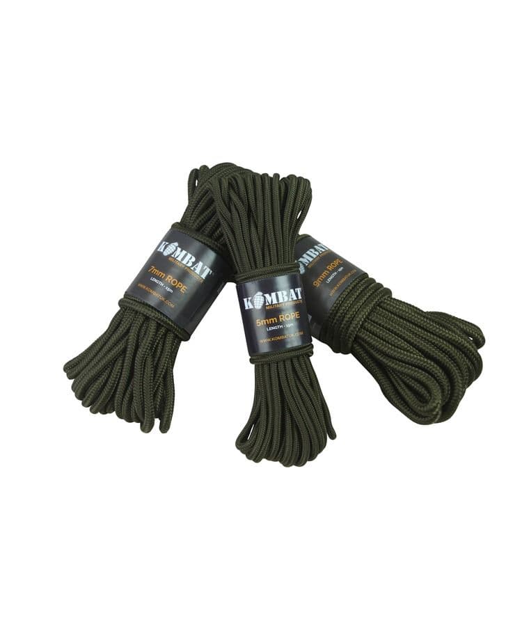 Kombat UK 7mm Rope - 15M / 50FT
