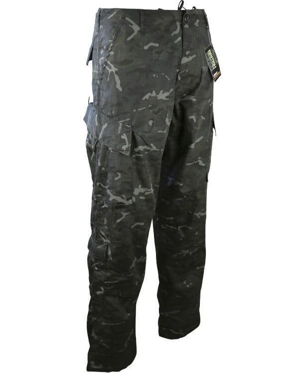 Kombat UK ACU Trousers in BTP Black