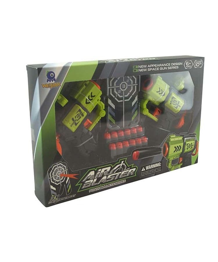 Kombat UK Air Blaster Soft Bullet Gun Set - Toy Gun
