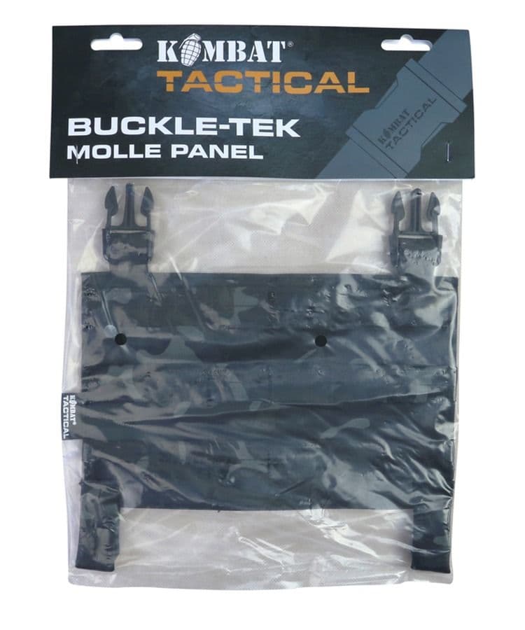 Kombat UK Buckle-Tek Molle Panel - BTP Black