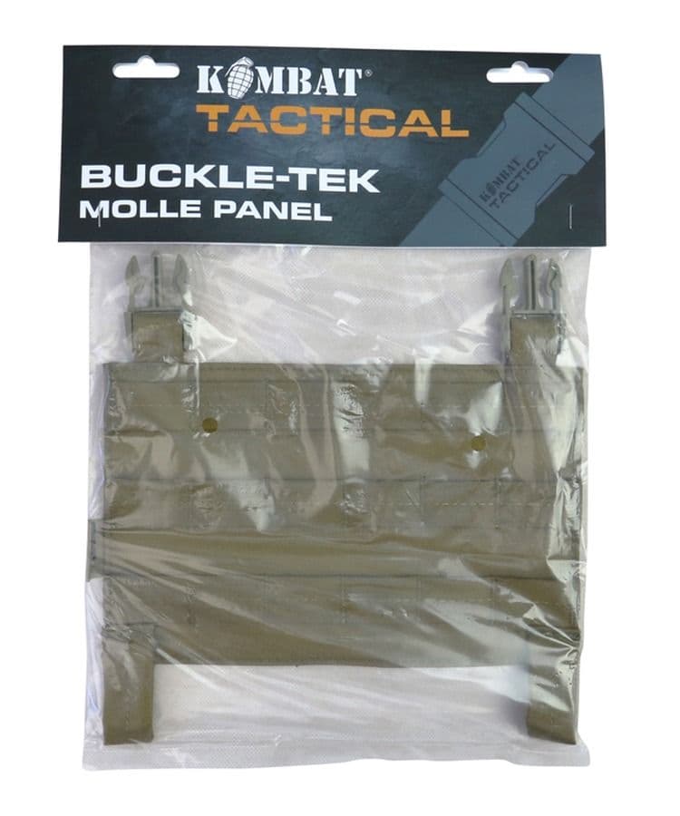 Kombat UK Buckle-Tek Molle Panel - Coyote Brown