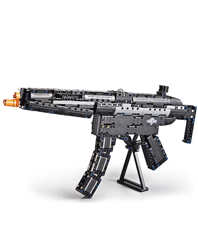 Kombat UK Police Assault Rifle MP5/Block Gun - Toy Gun - C81006W