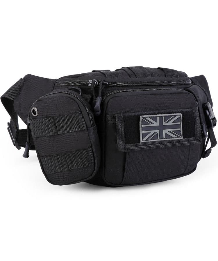 Kombat UK Delta Waist Bag - Black