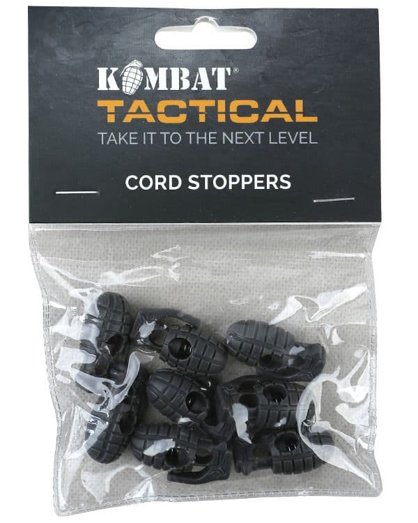 Kombat UK Grenade Cord Stoppers Set - Gunmetal Grey