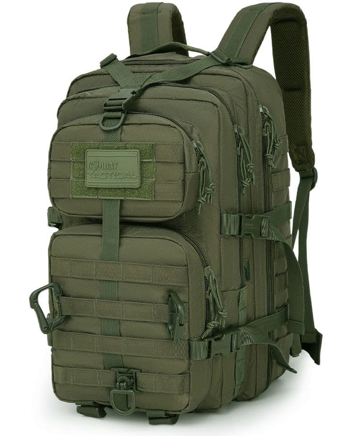 Kombat UK Hex-Stop Reaper Backpack - 40 Litres - Olive Green