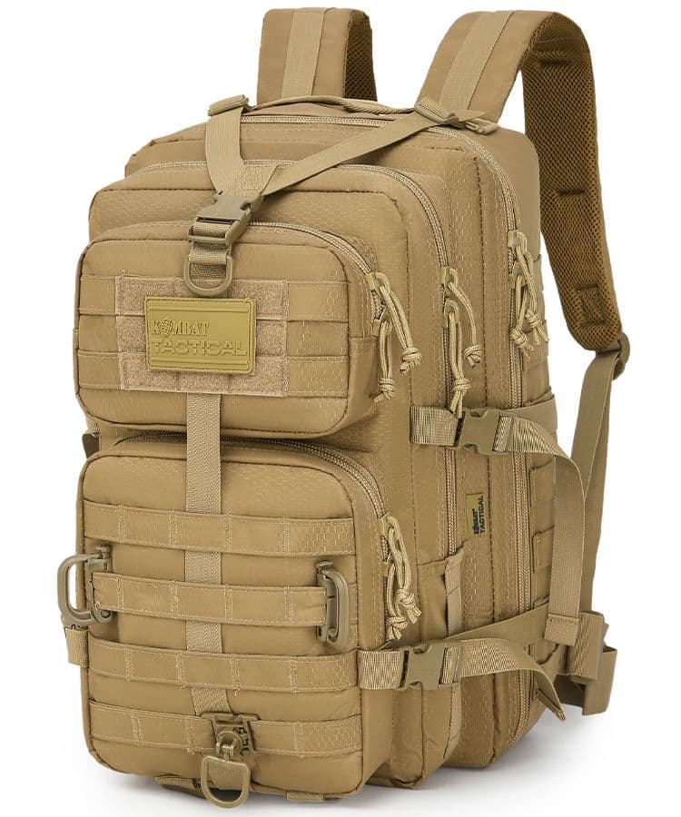 Kombat UK Hex-Stop Reaper Backpack - 40 Litres - Coyote Brown