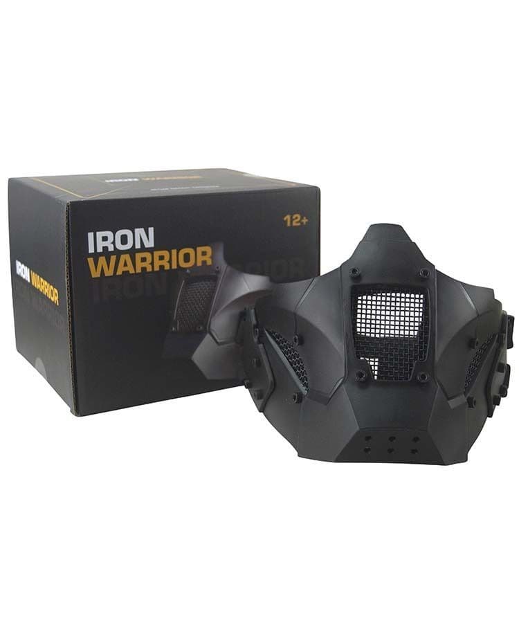 Kombat UK Iron Warrior Tactical Face Mask - Black