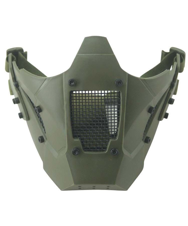 Kombat UK Iron Warrior Tactical Face Mask - Olive