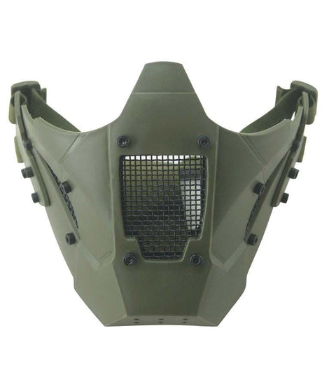 Kombat UK Iron Warrior Tactical Face Mask - Olive