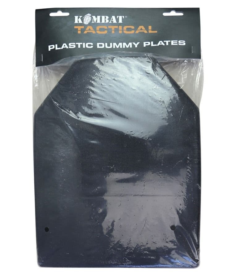 Kombat UK Lightweight Dummy Plastic Plates for Tactical Training Gear