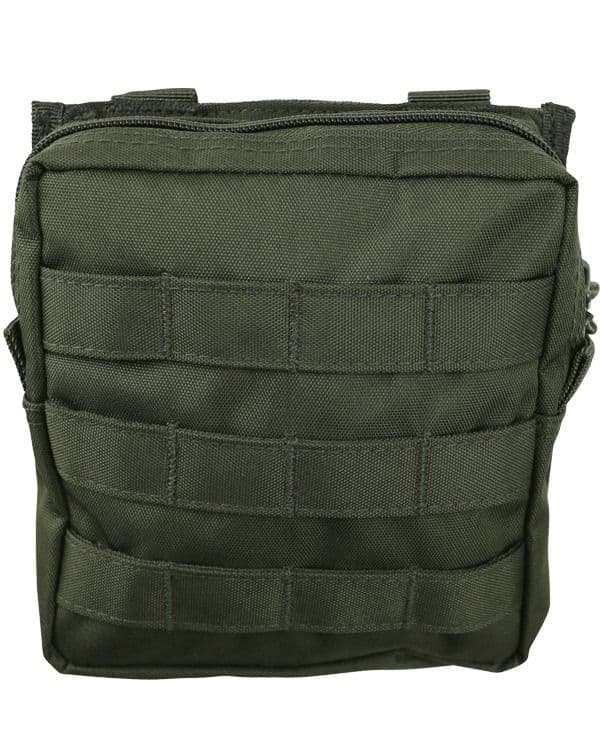 Kombat UK Medium Molle Utility Pouch - Olive Green