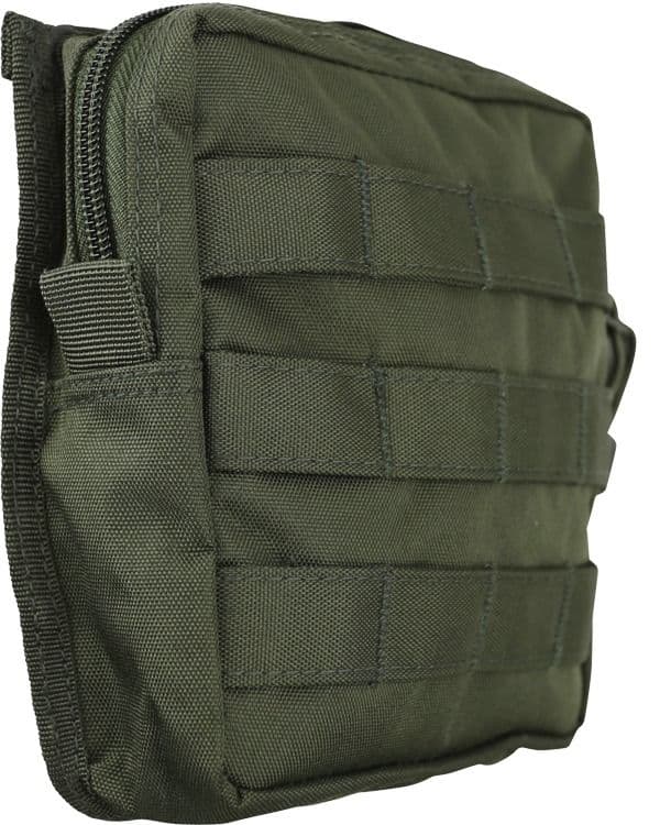 Kombat UK Medium Molle Utility Pouch - Olive Green