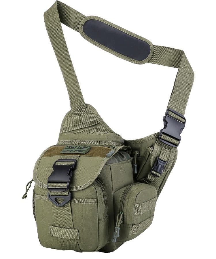 Kombat UK Multifunction Sling Bag - Olive Green