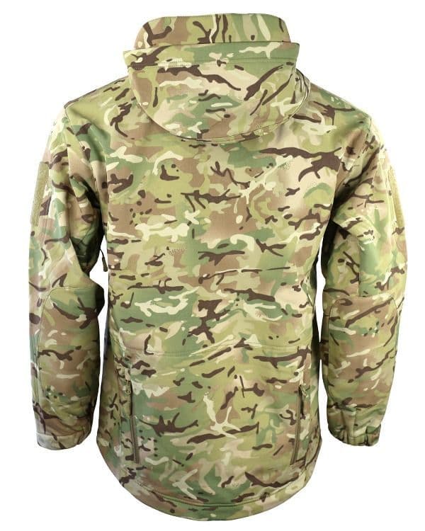 Kombat UK Patriot Tactical Soft Shell Jacket in BTP Camo