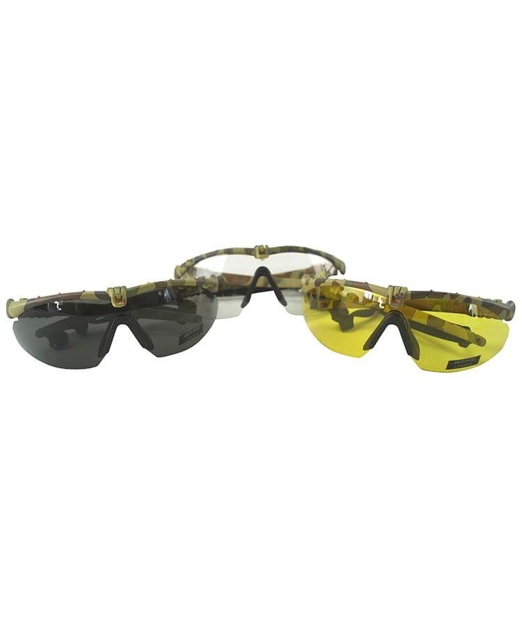 Kombat UK Ranger Camouflage Glasses with Yellow Lenses