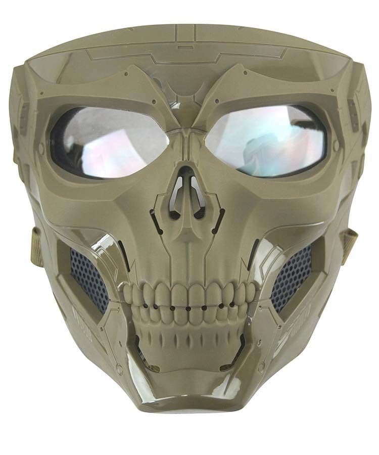 Kombat UK Skull Tactical Messenger Face Mask - Coyote