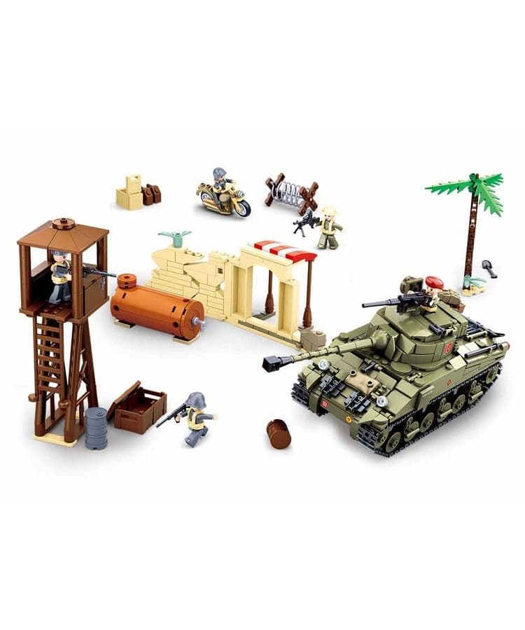 Kombat UK Sluban Battlefield Building Blocks Set - B0713