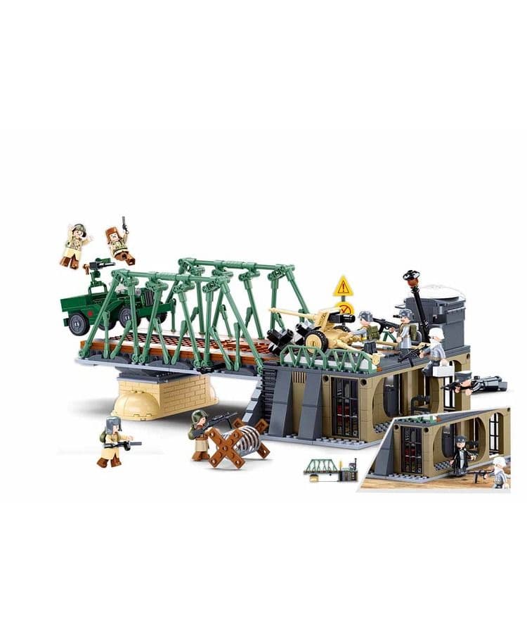 Kombat UK Sluban Battle of 1944 Building Blocks Set - B0981