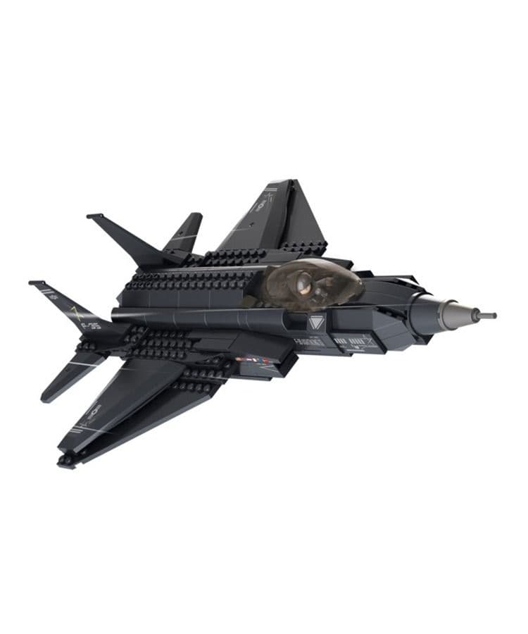 Kombat UK Sluban Fighter Jet Building Block Set - B0510