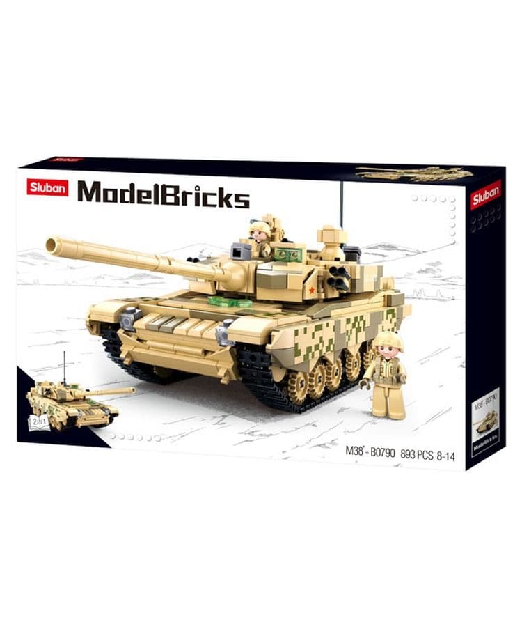 Kombat UK Sluban Main Battle Tank Model Kit - B0790