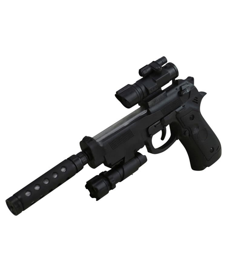 Kombat UK Special Forces Kids Toy Pistol (813B) - Black - Toy Gun