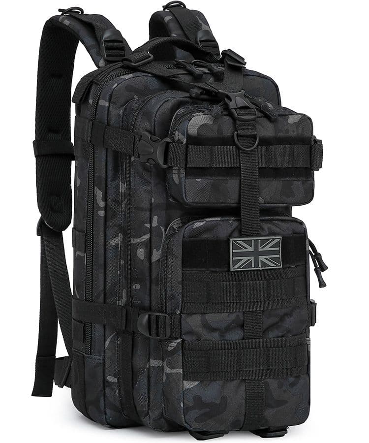 Kombat UK Stealth Pack - 25 Litre - BTP Black Backpack