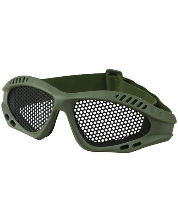 Kombat UK Tactical Mesh Glasses - Olive