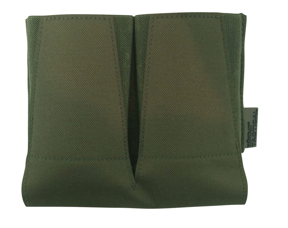 Kombat UK Vanguard Double Mag Pouch - Olive Green