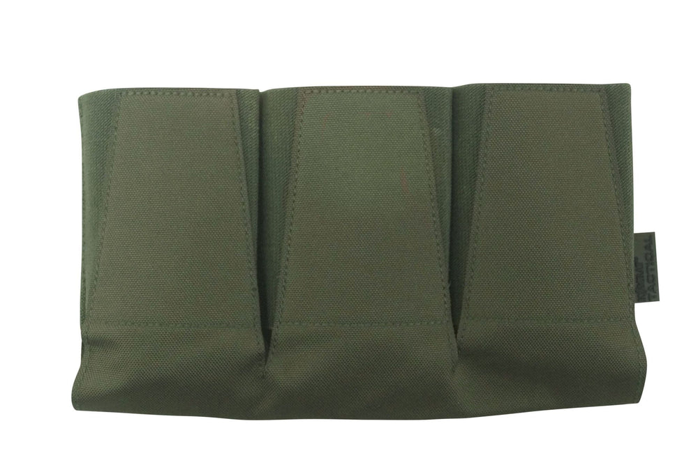 Kombat UK Vanguard Triple Mag Pouch - Olive Green
