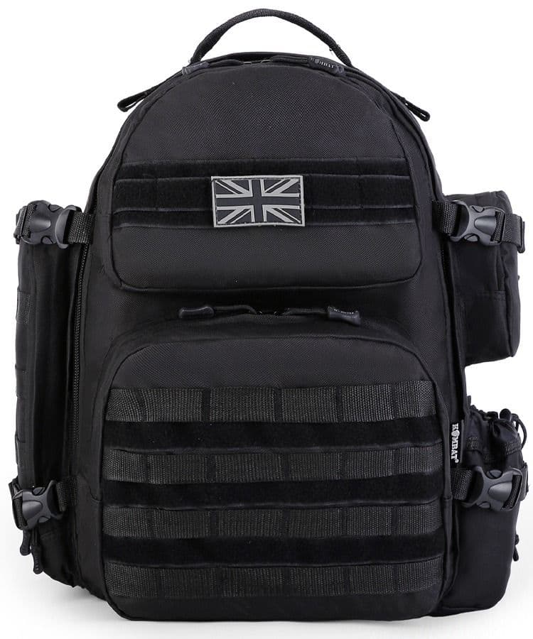 Kombat UK Venture Pack 45L Backpack Bag - Black