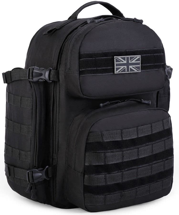 Kombat UK Venture Pack 45L Backpack Bag - Black
