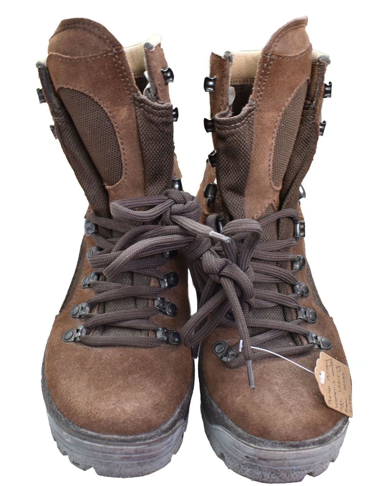 Meindl Military Combat High Liability Brown Desert Boots