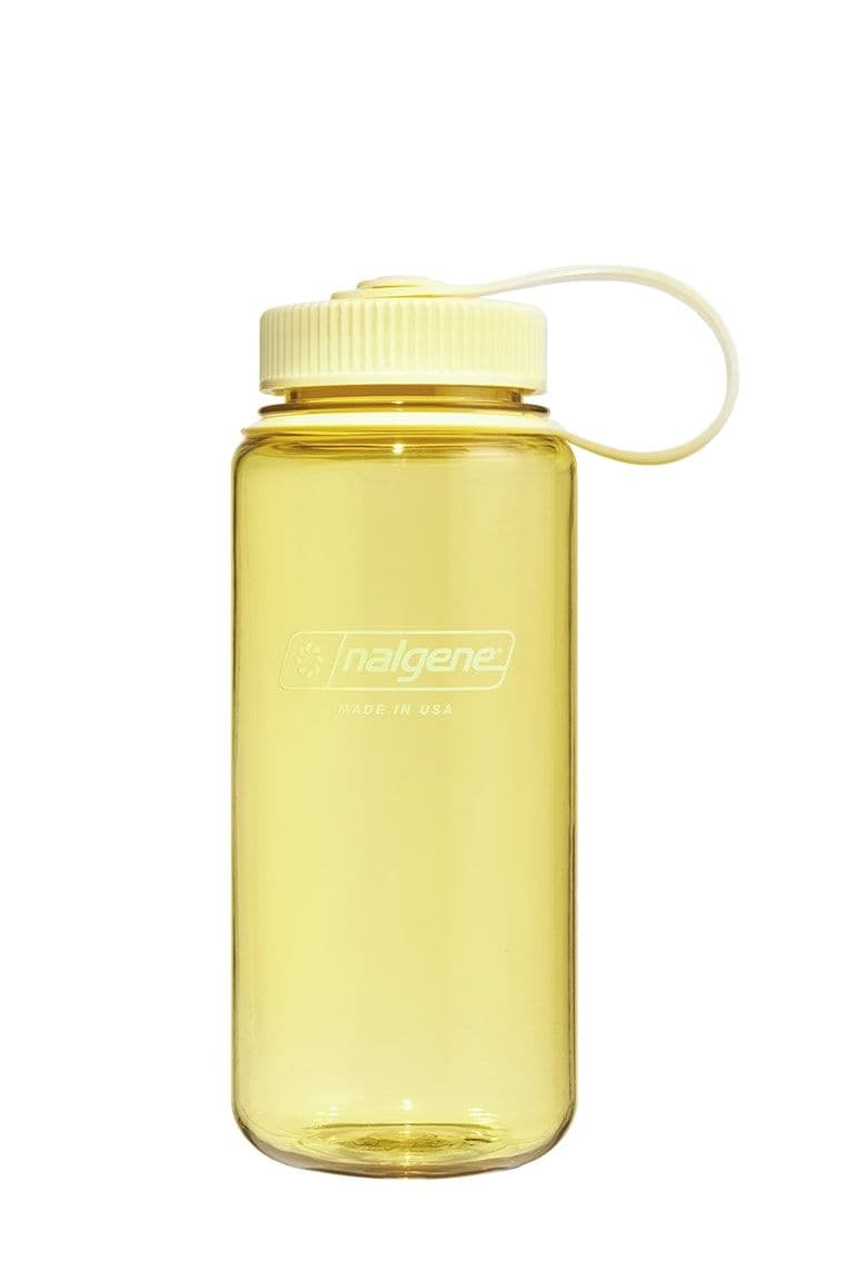 Nalgene 16oz / 0.5L Wide Mouth Sustain Water Bottle - Monochrome Butter