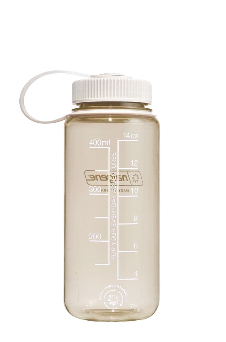 Nalgene 16oz / 0.5L Wide Mouth Sustain Water Bottle - Monochrome Cotton